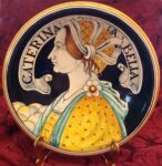 The portrait plates we bought - we were told that couples would commission such plates when they were married