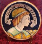 The portrait plates we bought - we were told that couples would commission such plates when they were married