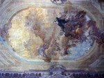 A painted ceiling