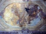A painted ceiling