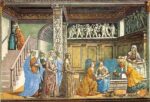 "Nativity of the Virgin" by Ghirlandaio