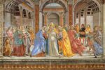 "Wedding of the Virgin" by Ghirlandaio