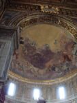 The ceiling above the altar