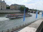A boat tour on the Seine