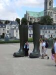 Sculpture of boots