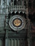 A celestial device inside the cathedral