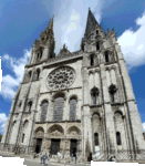 The front facade