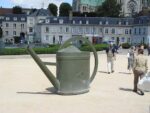 A huge watering can