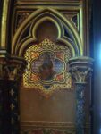A detail from the lower church