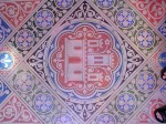 A detail from the floor