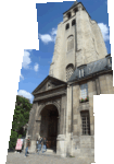 The facade