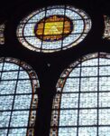 Hebrew in a window