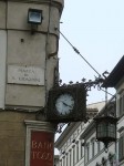 A cool clock near the Duomo
