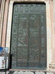 The main door