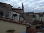 The view from our room in Florence