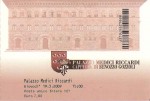 The ticket to the Medici Ricardi