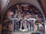 A fresco on the wall of the museum