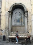 A water trough