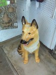 A ceramic dog