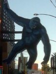 A close up of King Kong