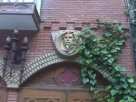 A head from a cool facade on Lookout Mountain