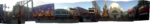 A panorama of the CityWalk from where I walked in by parking