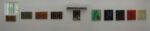 A wall of Aviva's older work in her studio