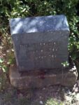 A gravestone