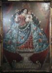A nice painting in the American Spanish religious style