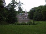 A view from the rear - its almost like a storybook manor
