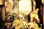"La Peste"(The Plague) by Giulio Gaetano Zambo, 17th century