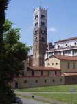 The tower of the Duomo from the wall