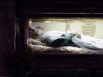 The body of a saint inside S. Frediano