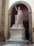 A statue