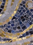 A closeup of one of the mosaics