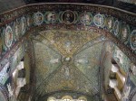 Part of the ceiling mosaics