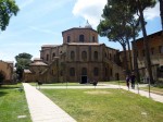 The rear facade