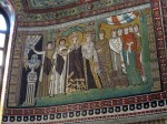 One of the side mosaics