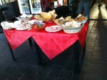 That spread is bar food in Ferrara apparently