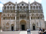 The front facade of the Duomo