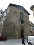 A church facade