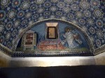 One of the arch mosaics