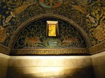 One of the arch mosaics