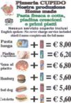 Pizzaria Cupido card (front)