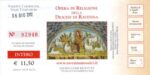 The front of the Ravenna ticket