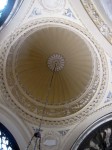 The interior of the dome in the tomb