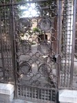 A gate outside the tomb