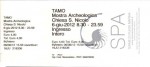 Front of the ticket for Tamo