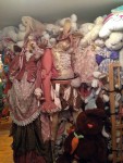 Two huge bunny dolls