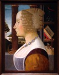 Ghilandaio, "Portrait of a Woman," ca. 1490